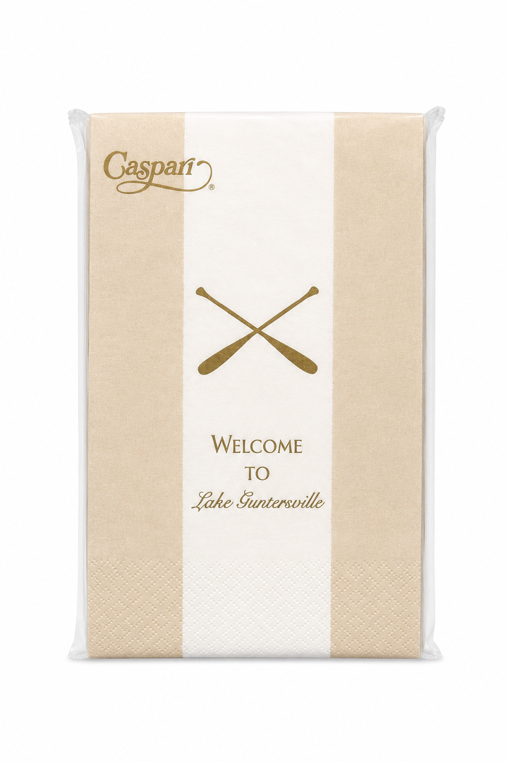 Guest Napkins - Welcome To Lake Guntersville
