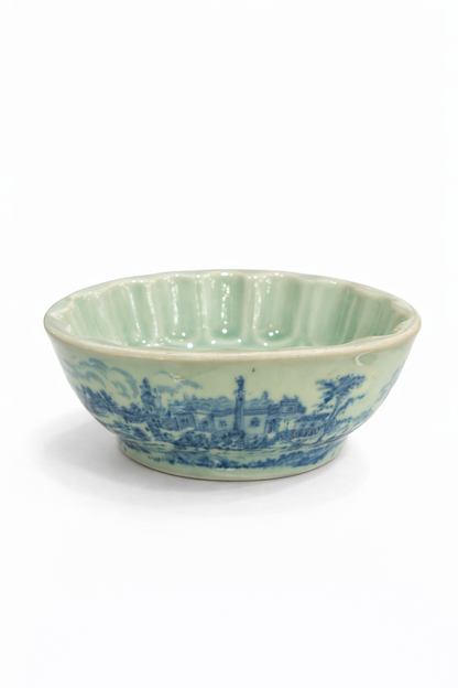 Flow Blue Dish