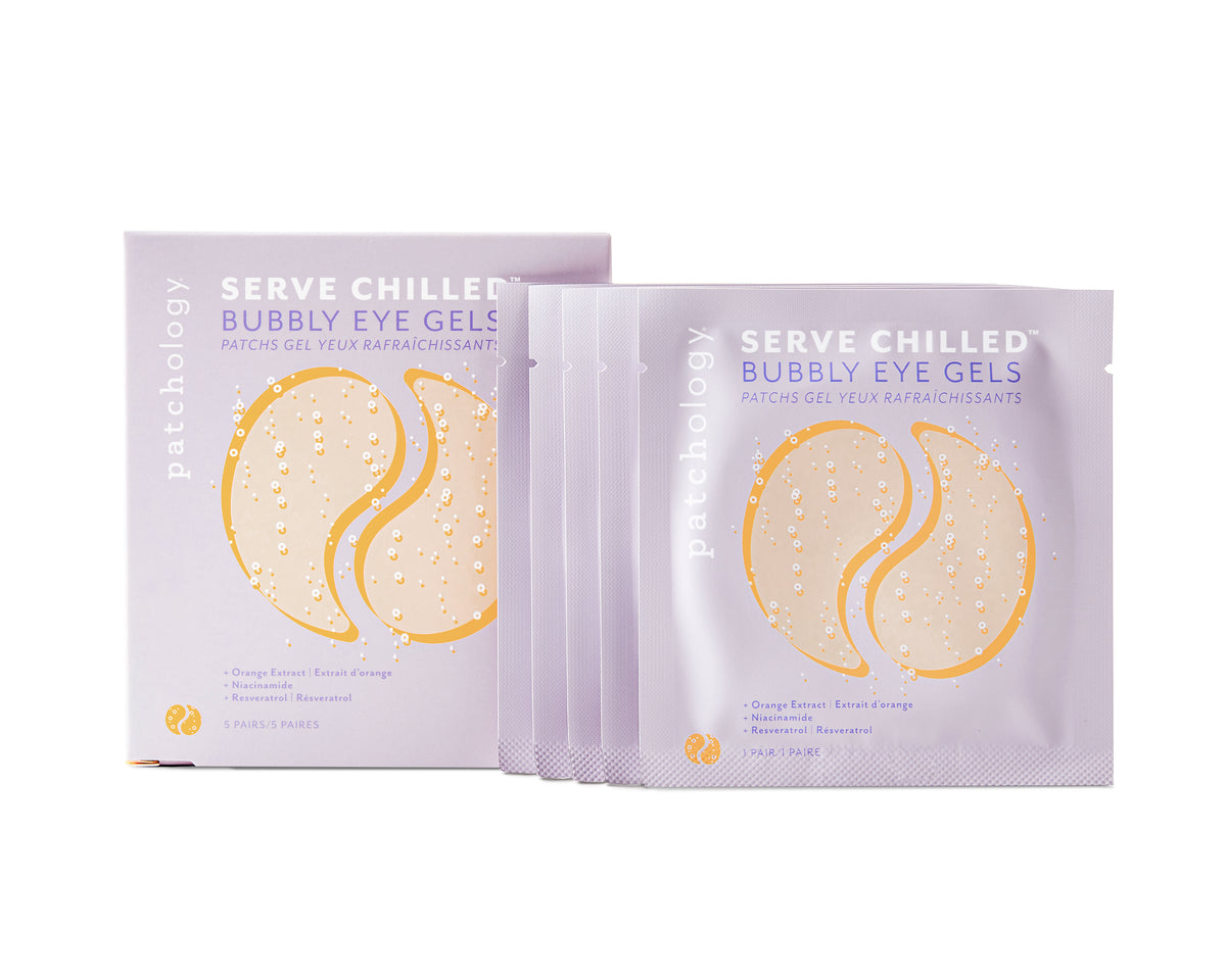 Serve Chilled Bubbly Brightening Eye Gels - 5 Pair