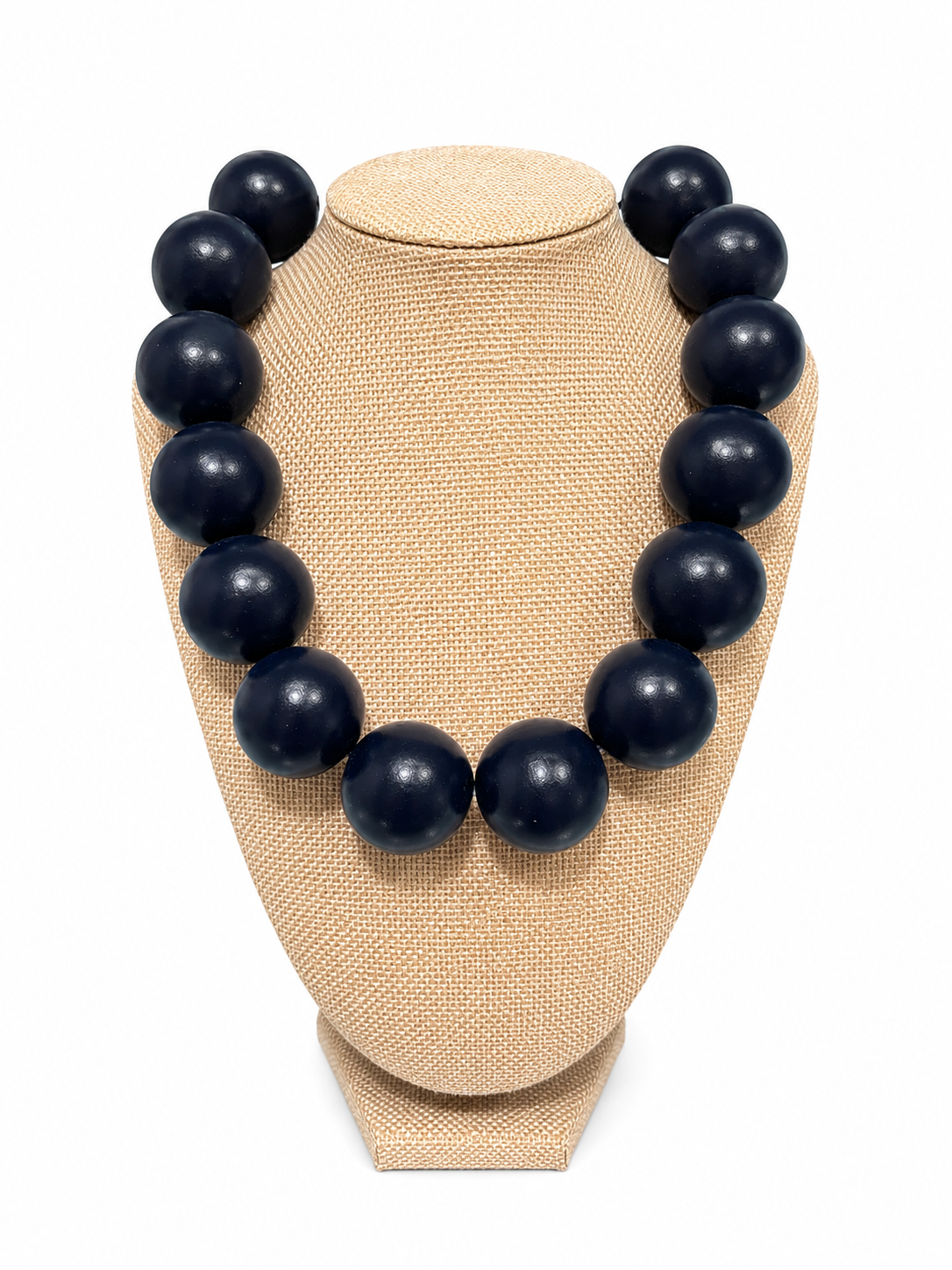 Wood Ball Necklaces