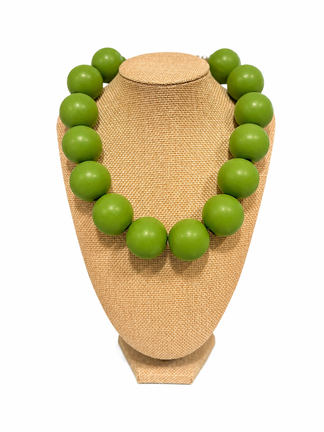 Wood Ball Necklaces
