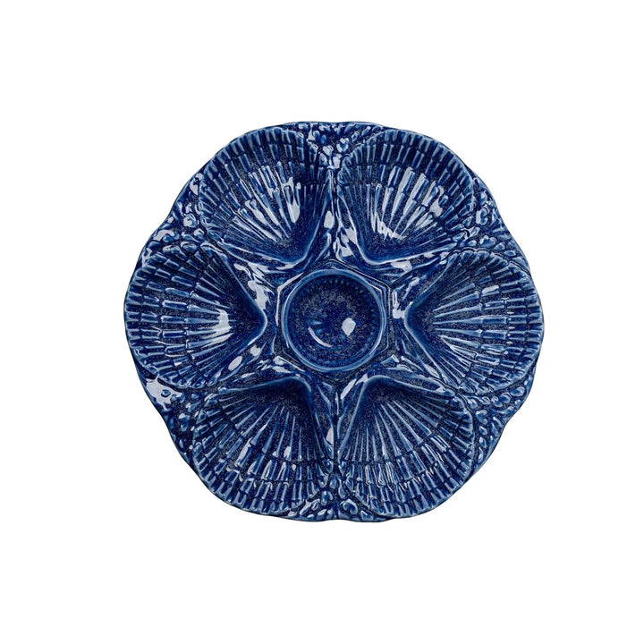 Oyster Plate - Blue