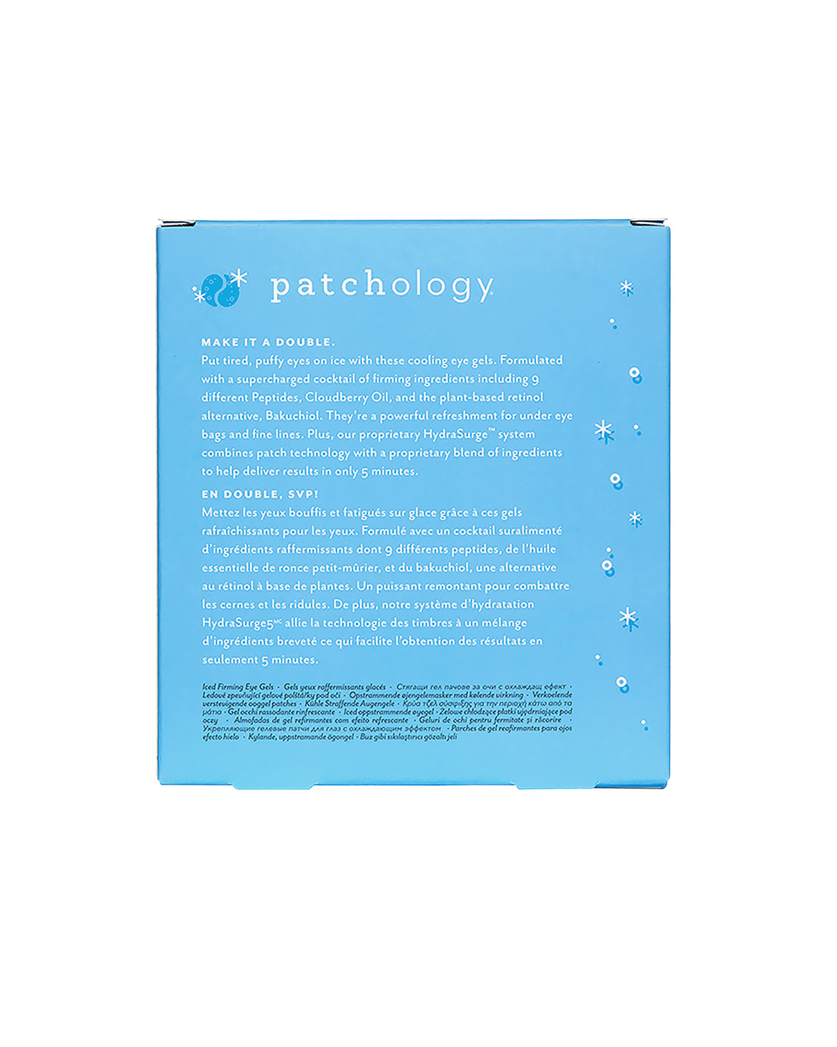 Serve Chilled On Ice Firming Eye Gels - 5 Pairs