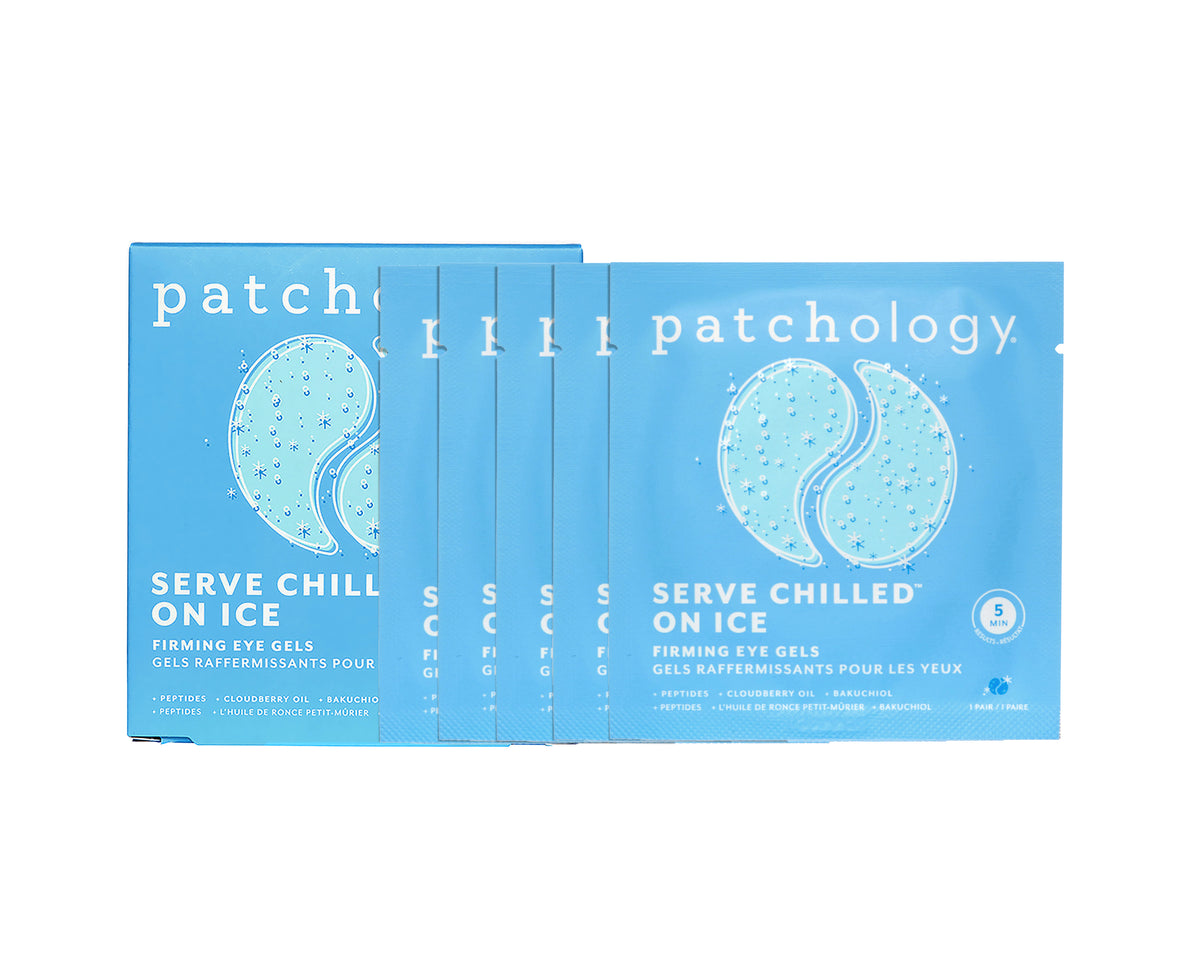 Serve Chilled On Ice Firming Eye Gels - 5 Pairs
