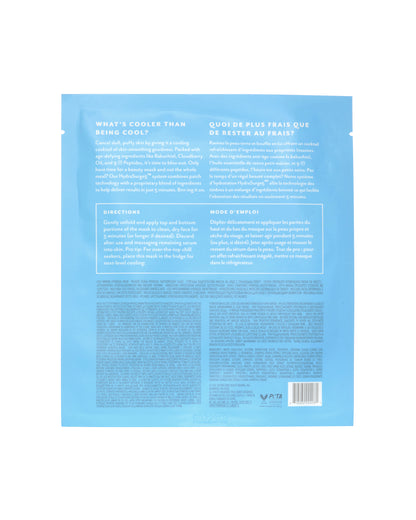 Serve Chilled On Ice Firming Hydrogel Mask -Single