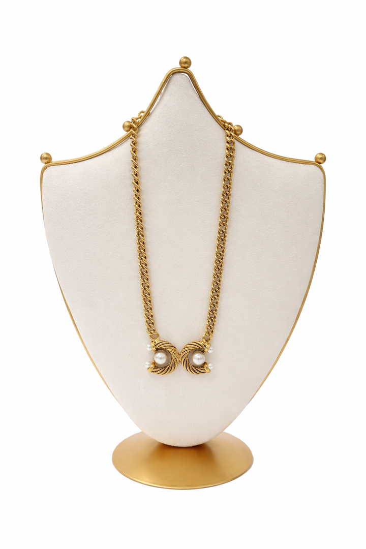CC Pearl Necklace