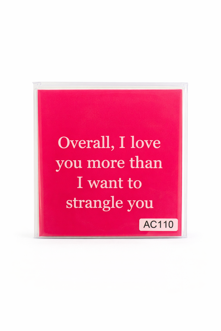 Overall, I love you more Coasters