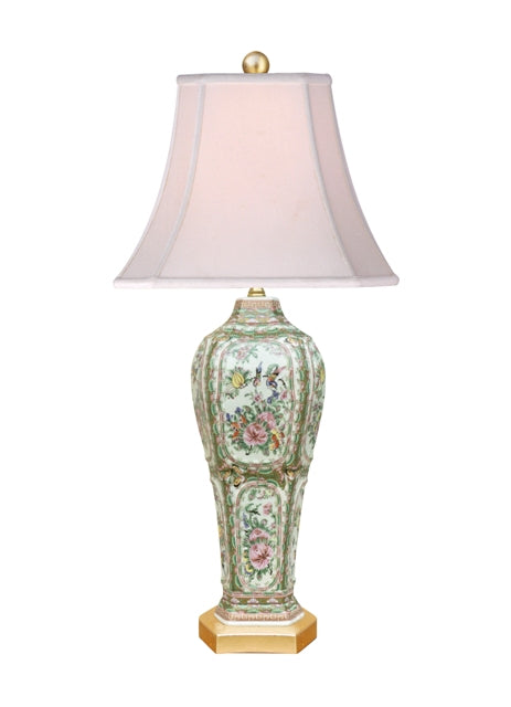 Rose Canton Lamp