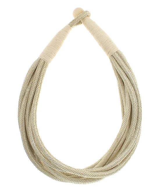 Multi Strand Rope Necklace