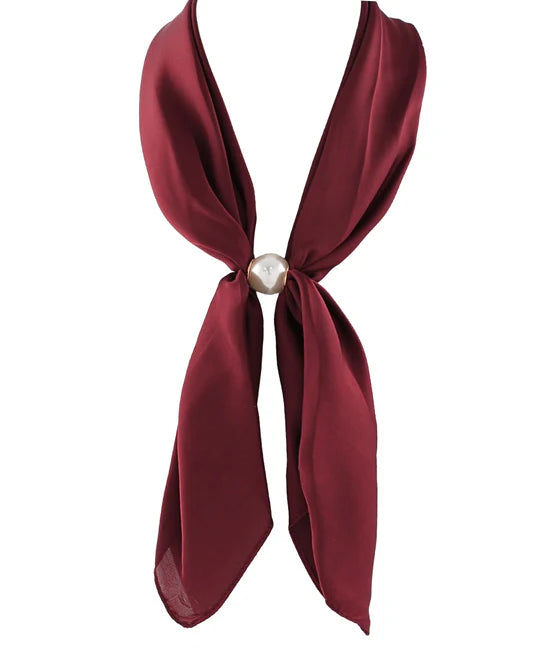 Pearl Scarf Necklace