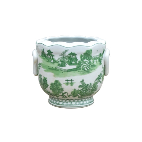 Scalloped Cachepot