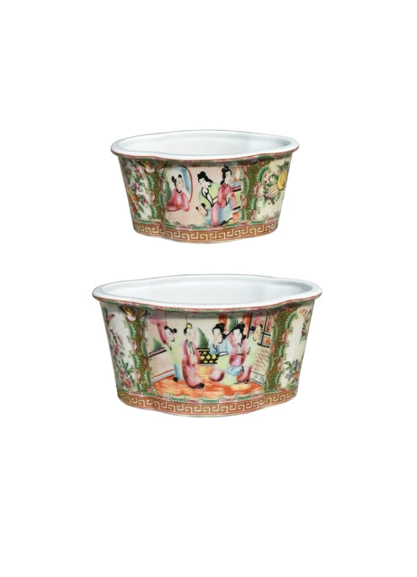 Rose Medallion Planters