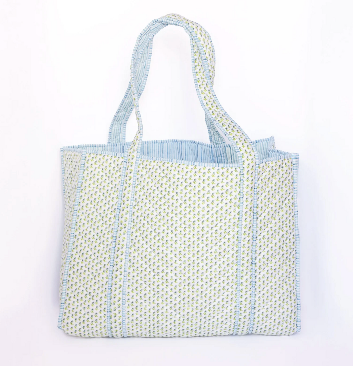 Large Abide Floral Tote Bag