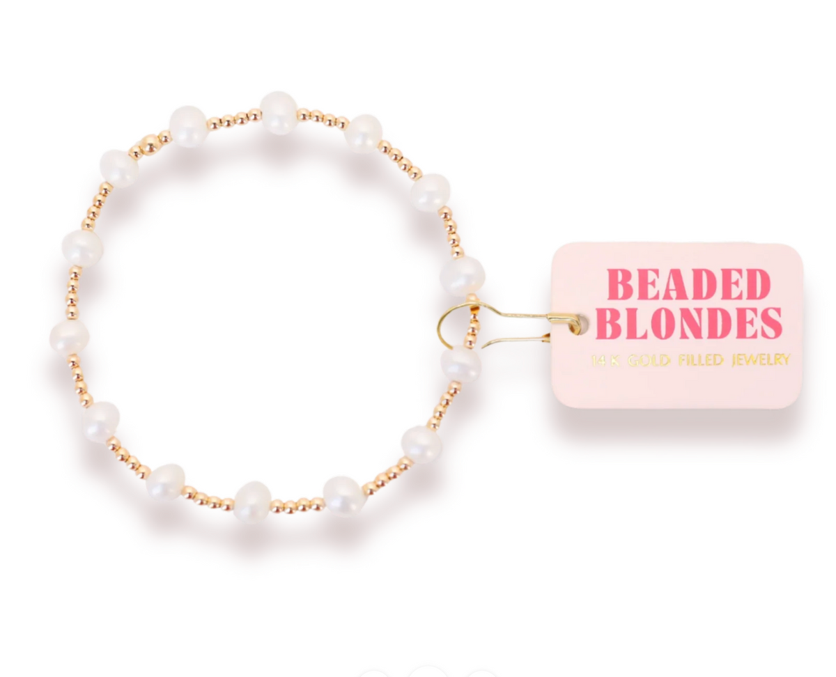 Lolo Pearl Bracelet in Gold