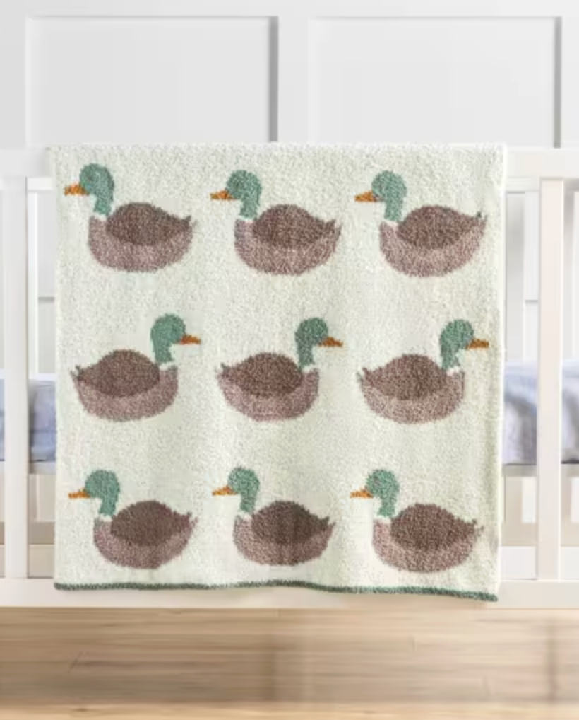 Mallard Chenille Blanket
