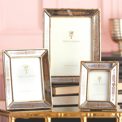 Gold Leaf Photo Frames