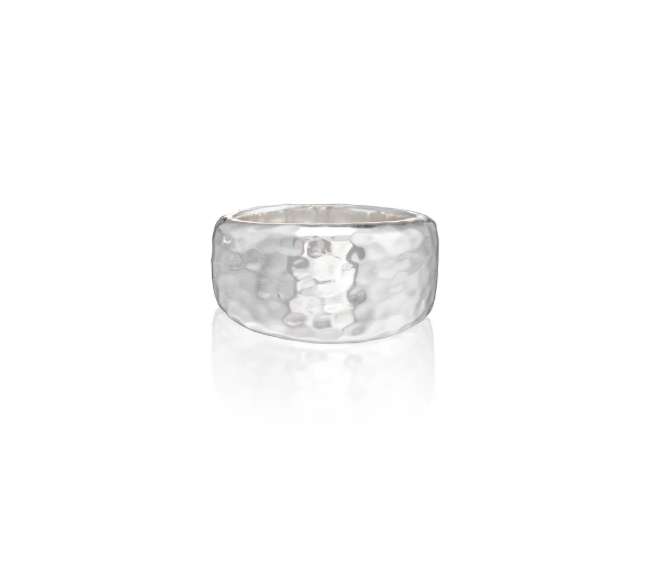 Cleopatra Band Ring In Silver