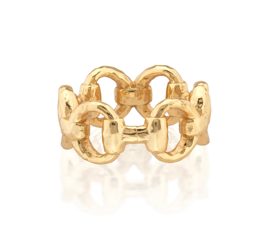 Equestrian Snaffle Bit Ring