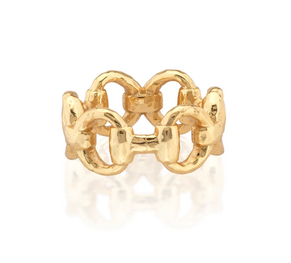 Equestrian Snaffle Bit Ring