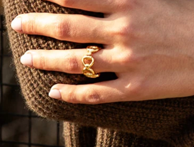 Equestrian Snaffle Bit Ring