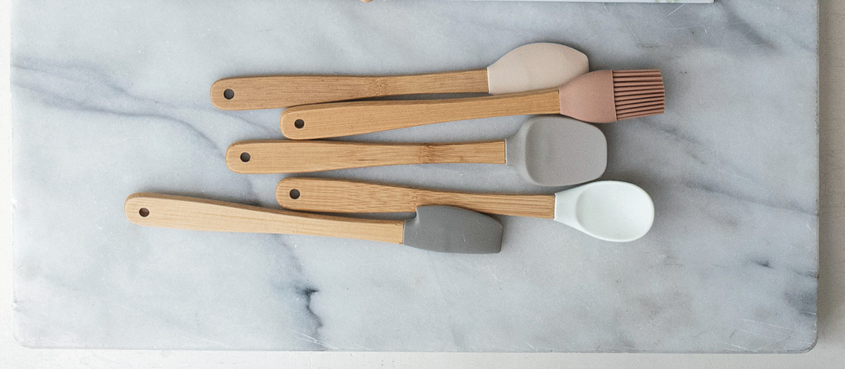 Mini Kitchen Utensils Neutrals