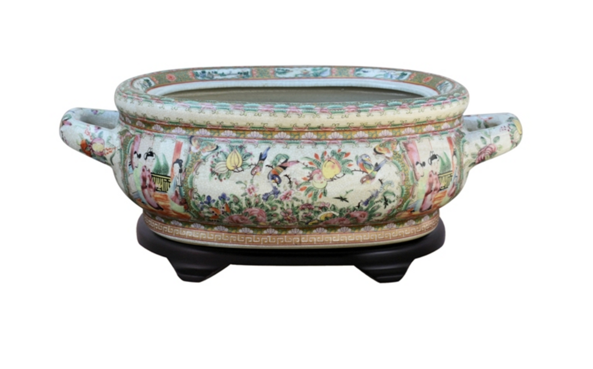 Rose Medallion Footbath