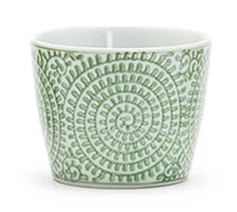 Countryside Green Cachepot