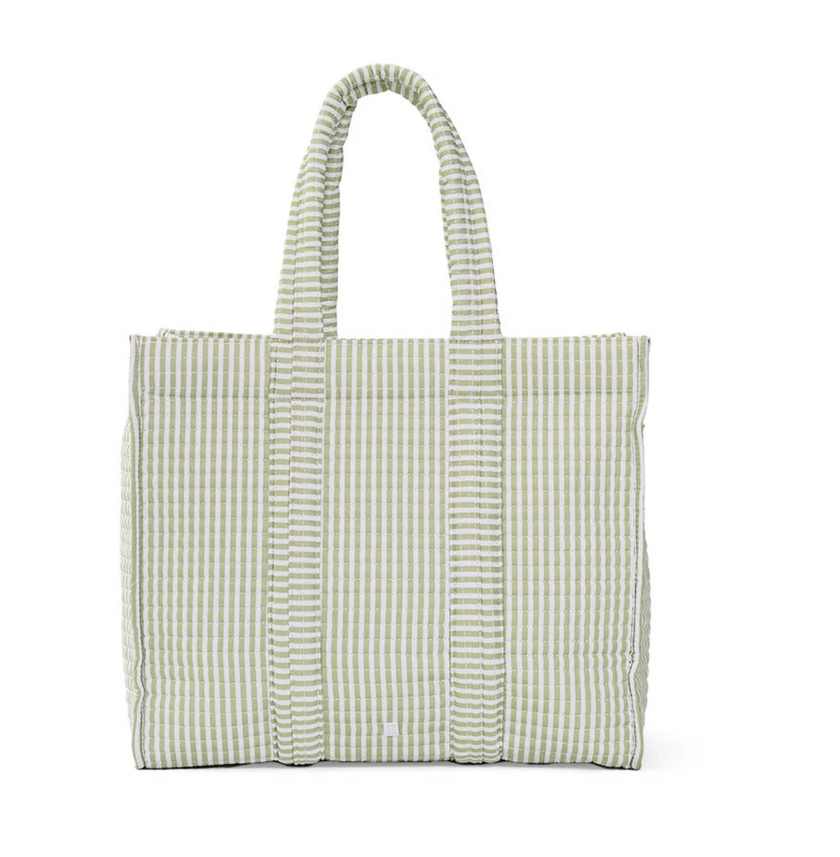 QUILTED GO GO TOTE PIMLICO STRIPE