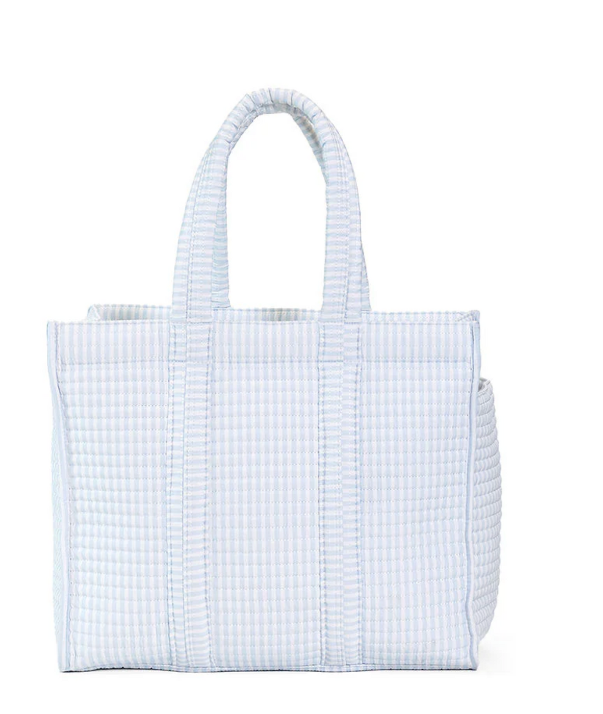 QUILTED GO GO TOTE PIMLICO STRIPE