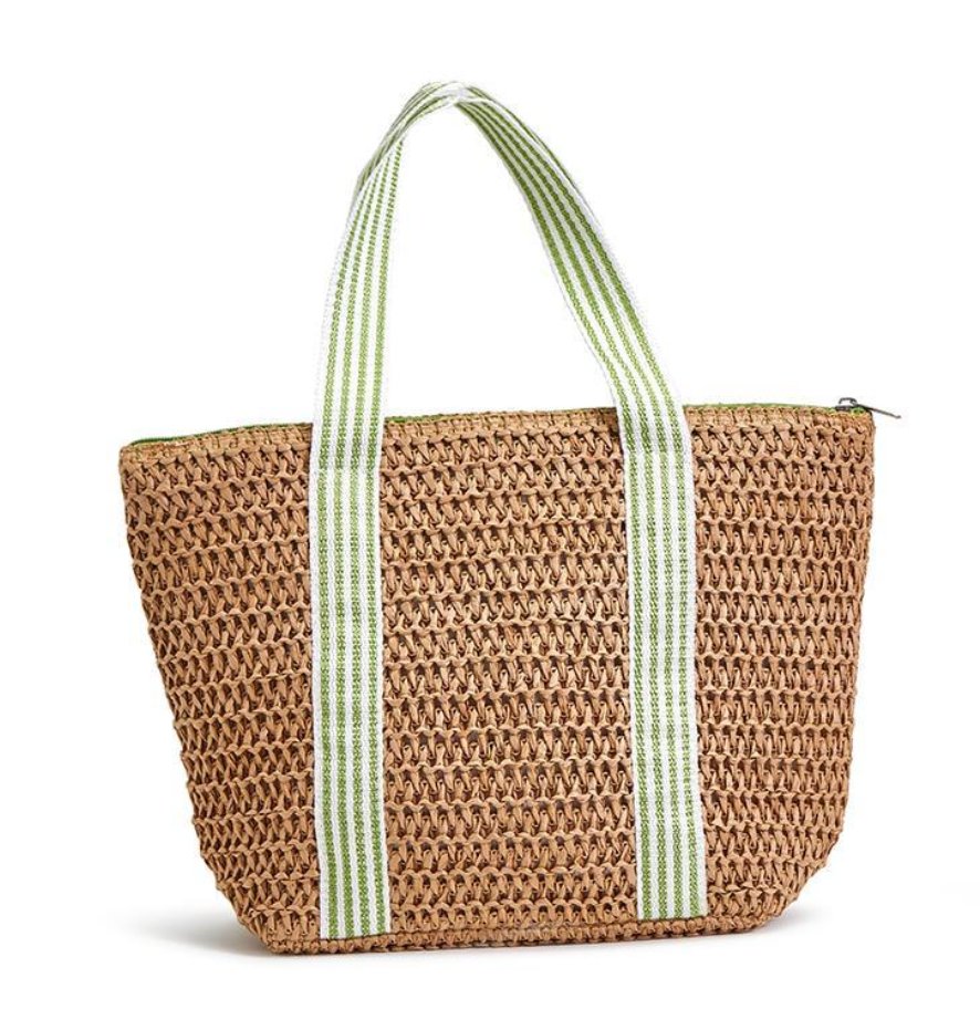 Woven Thermal Lunch Tote