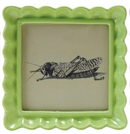 Resin Ruffled Photo Frame