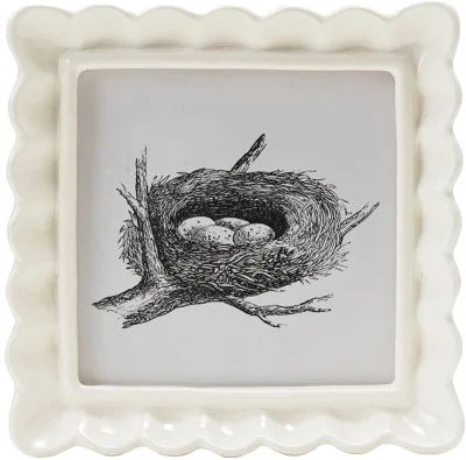 Resin Ruffled Photo Frame