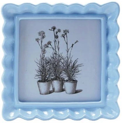 Resin Ruffled Photo Frame