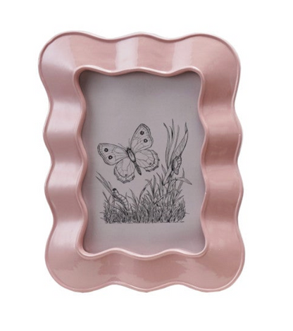 Resin Wavy Photo Frame