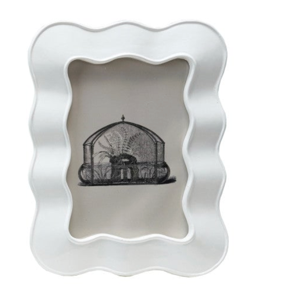 Resin Wavy Photo Frame