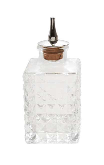 Mini 2 oz Glass Bitters Bottle with Spout
