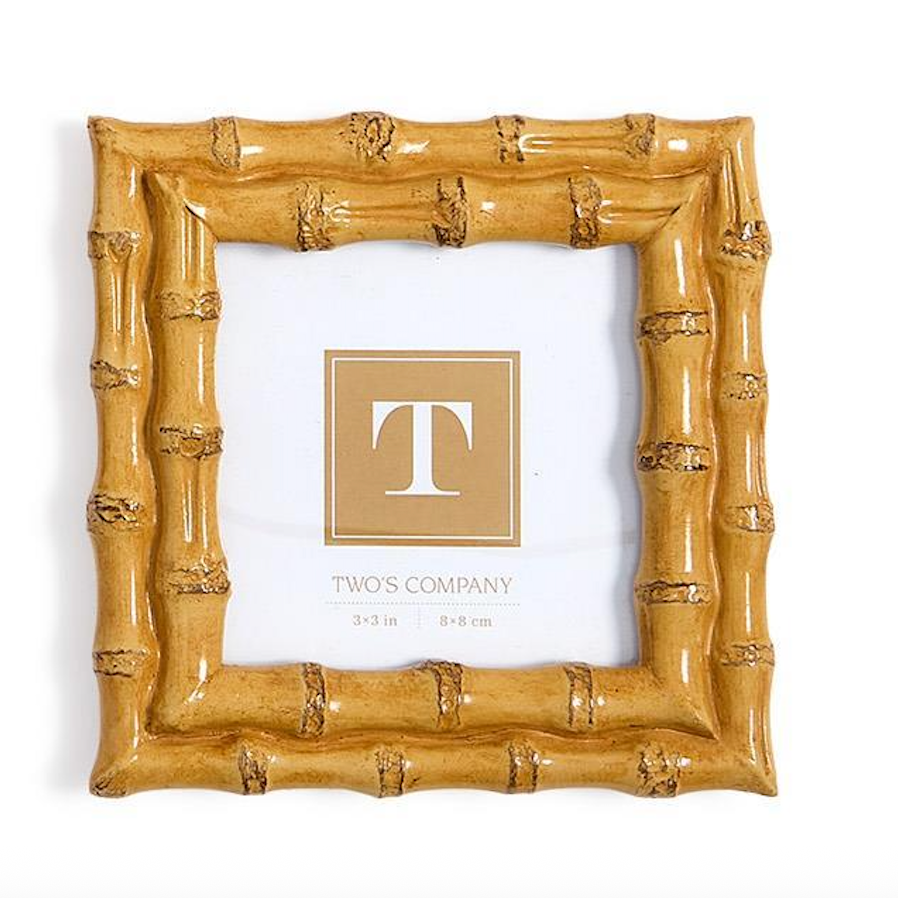 Natural Bamboo Mini Photo Frames