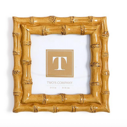 Natural Bamboo Mini Photo Frames