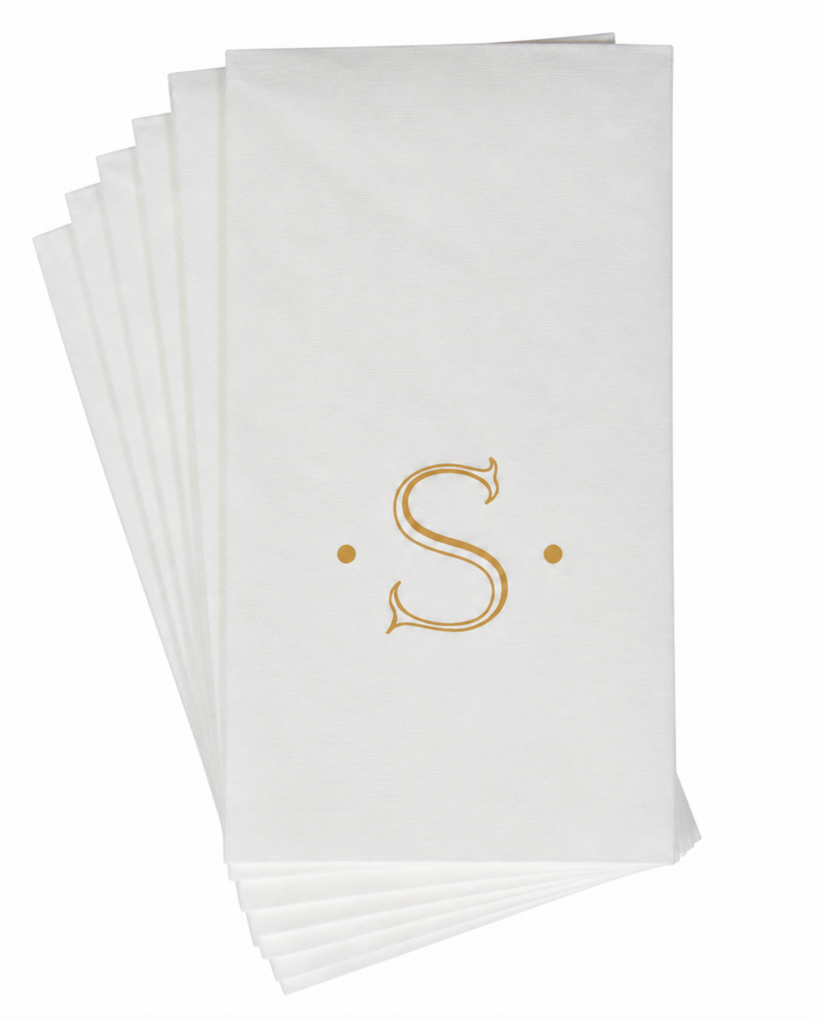 Initial Guest Napkin- Gold Foil