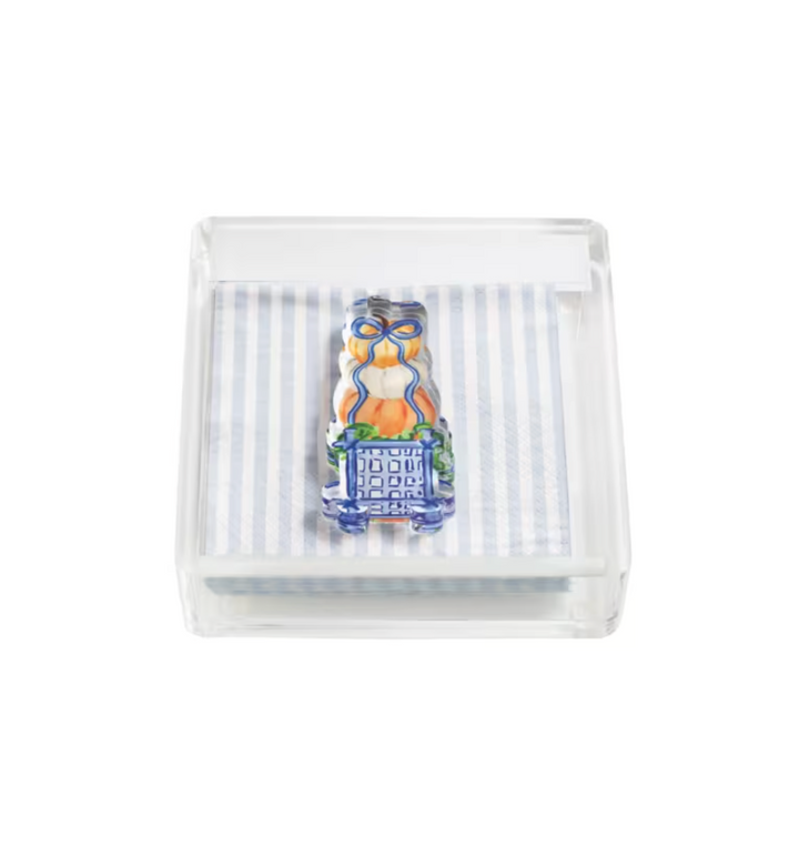 Stripe Topiary Napkin Set