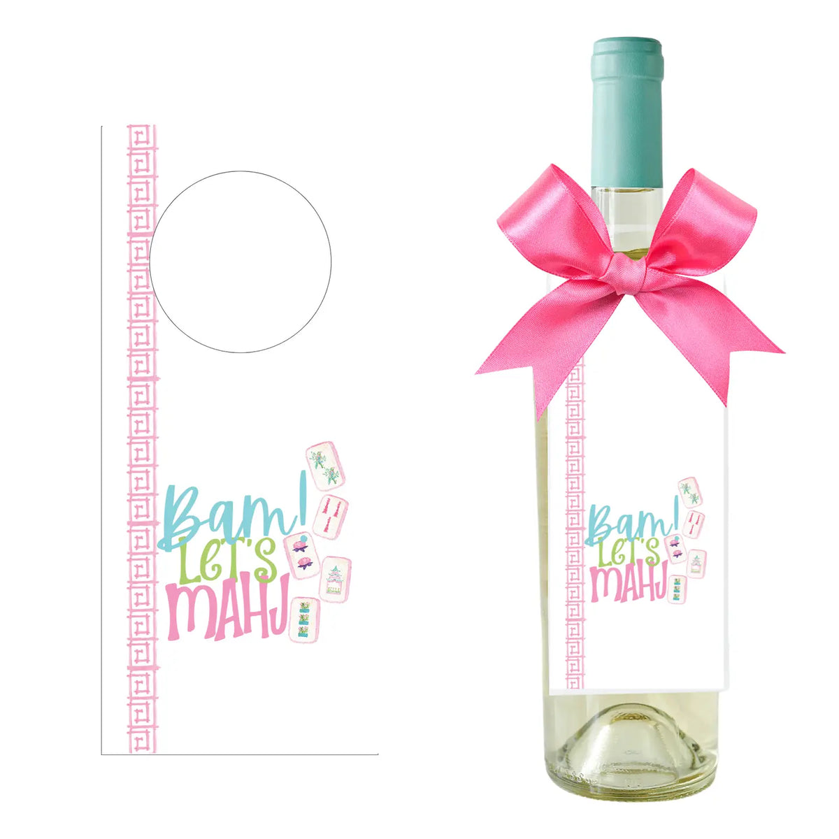 Bam Wine tag