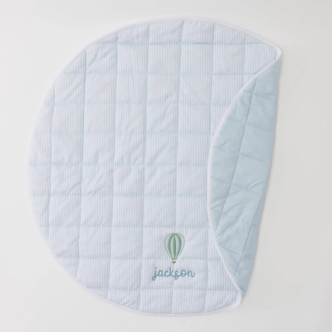 Tummy Time Mat - Light Blue
