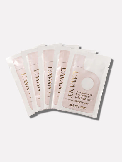 Laundry Detergent Travel Pack Set of 5