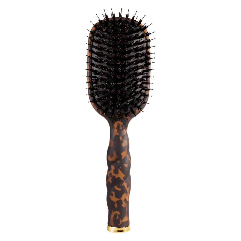 Boar Bristle Hair Brush - Tortoise