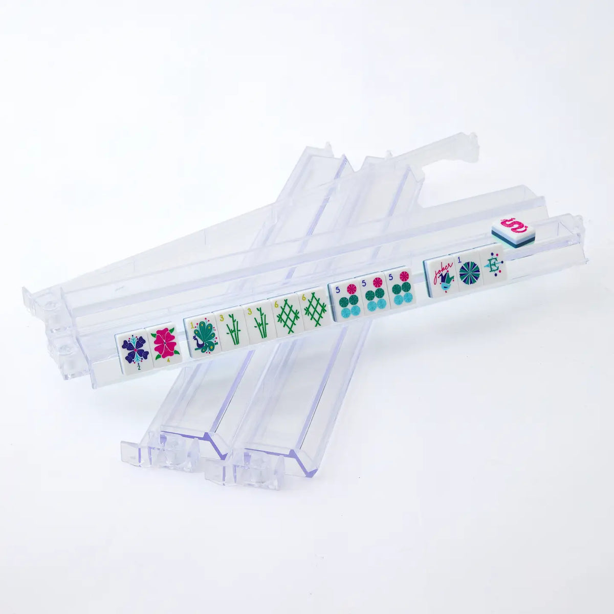 Clear Acrylic Rack & Pushers Set