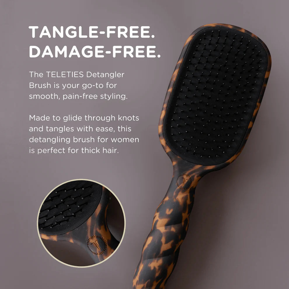 Detangler Hair Brush - Tortoise
