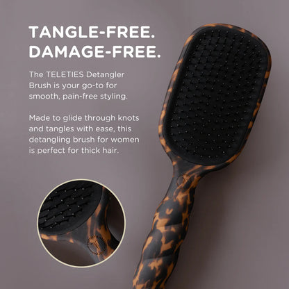 Detangler Hair Brush - Tortoise