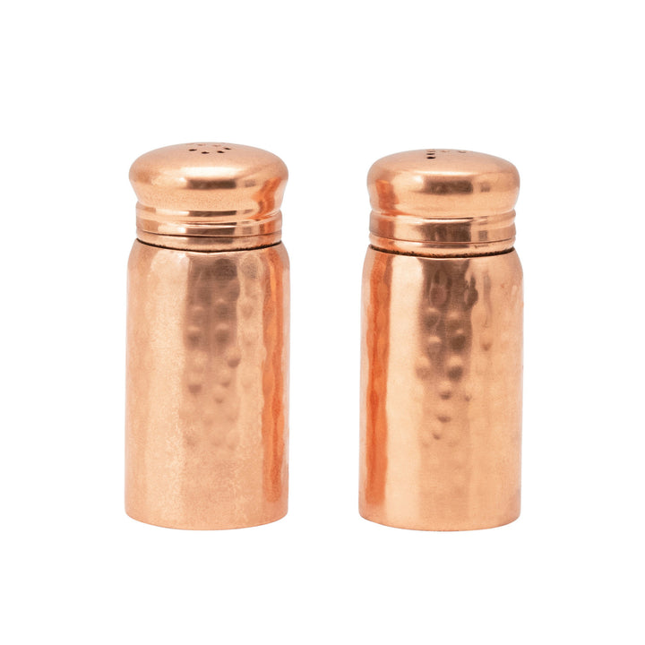 Hammered Salt and Pepper Shaker Set