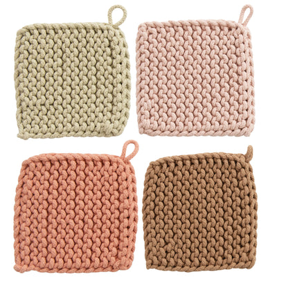 Cotton Crocheted Potholders
