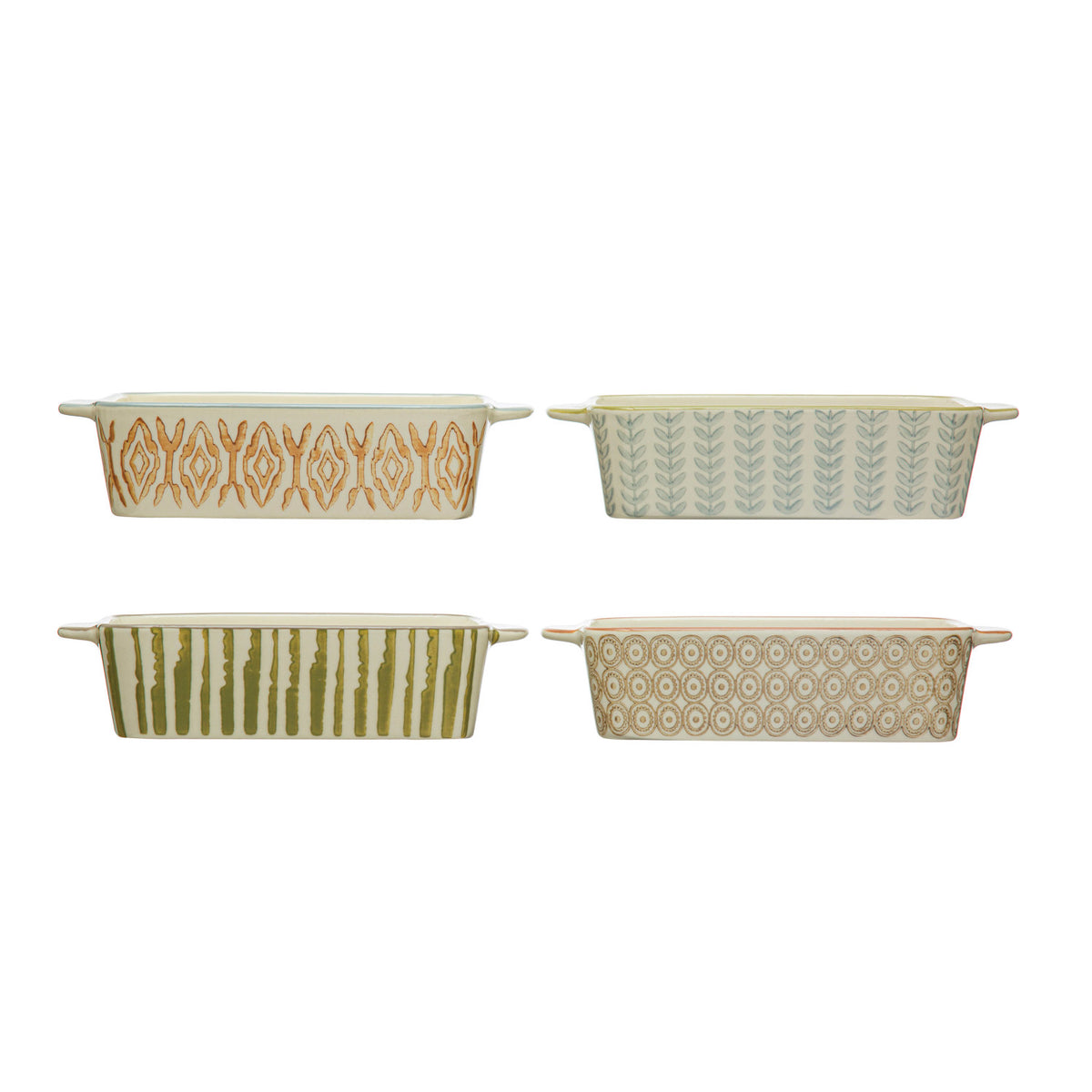 Mini Bakers w/ Pattern